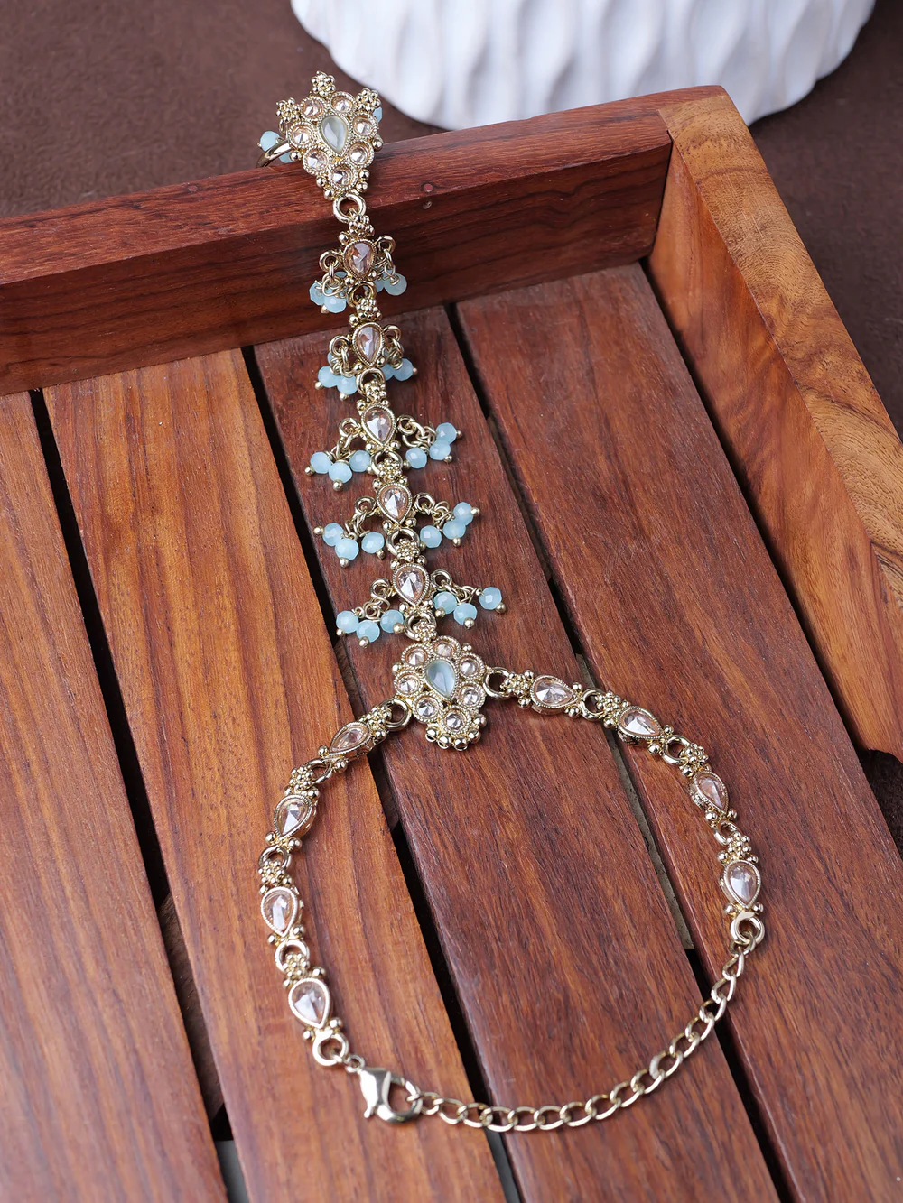 Noor pearl drop earrings