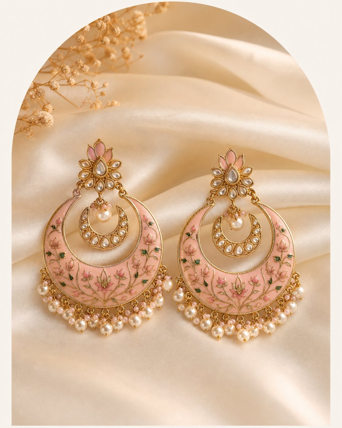 Sana chandbali earrings